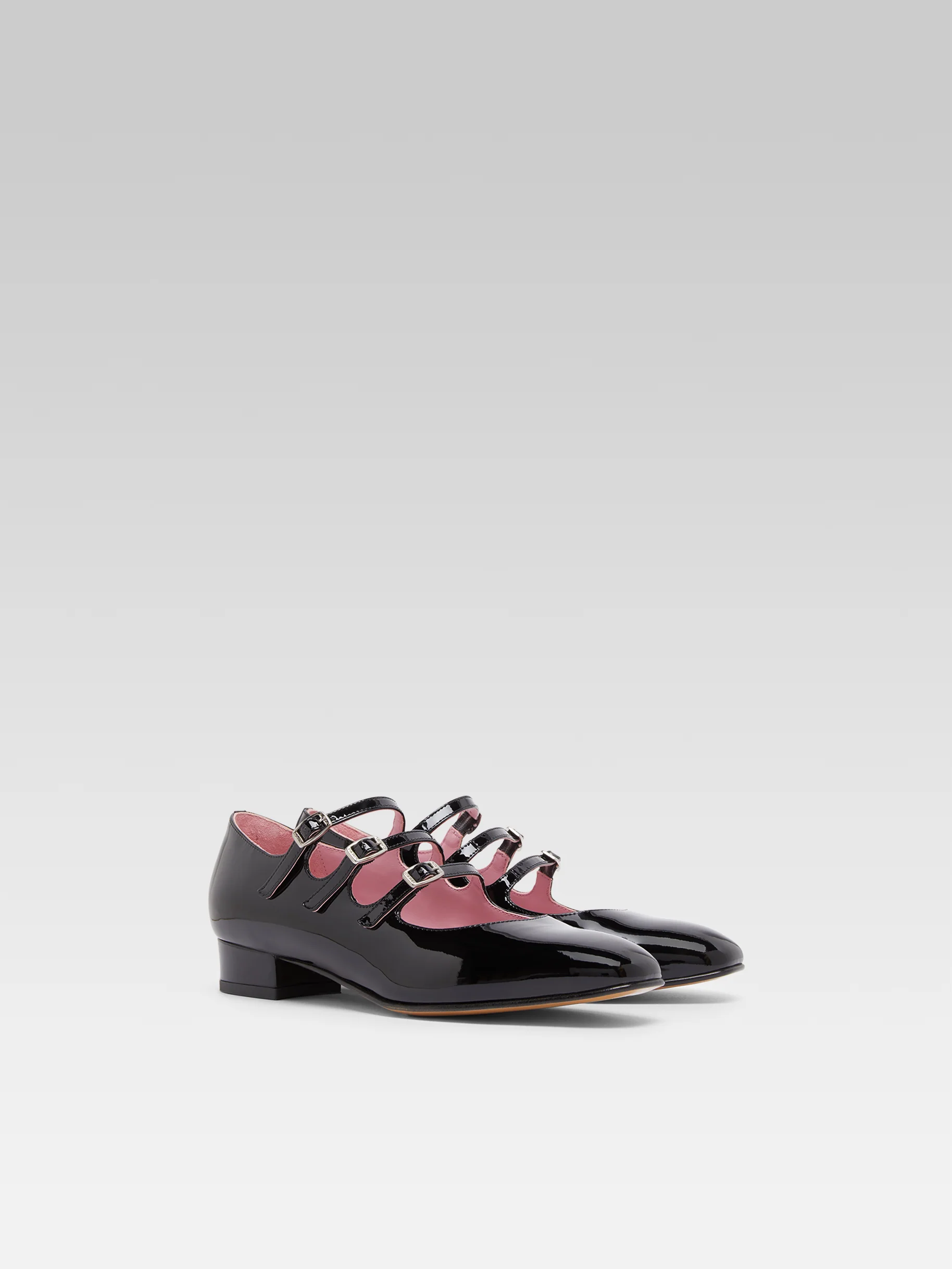 Ariana - Ballerines babies cuir verni noir - Image 4