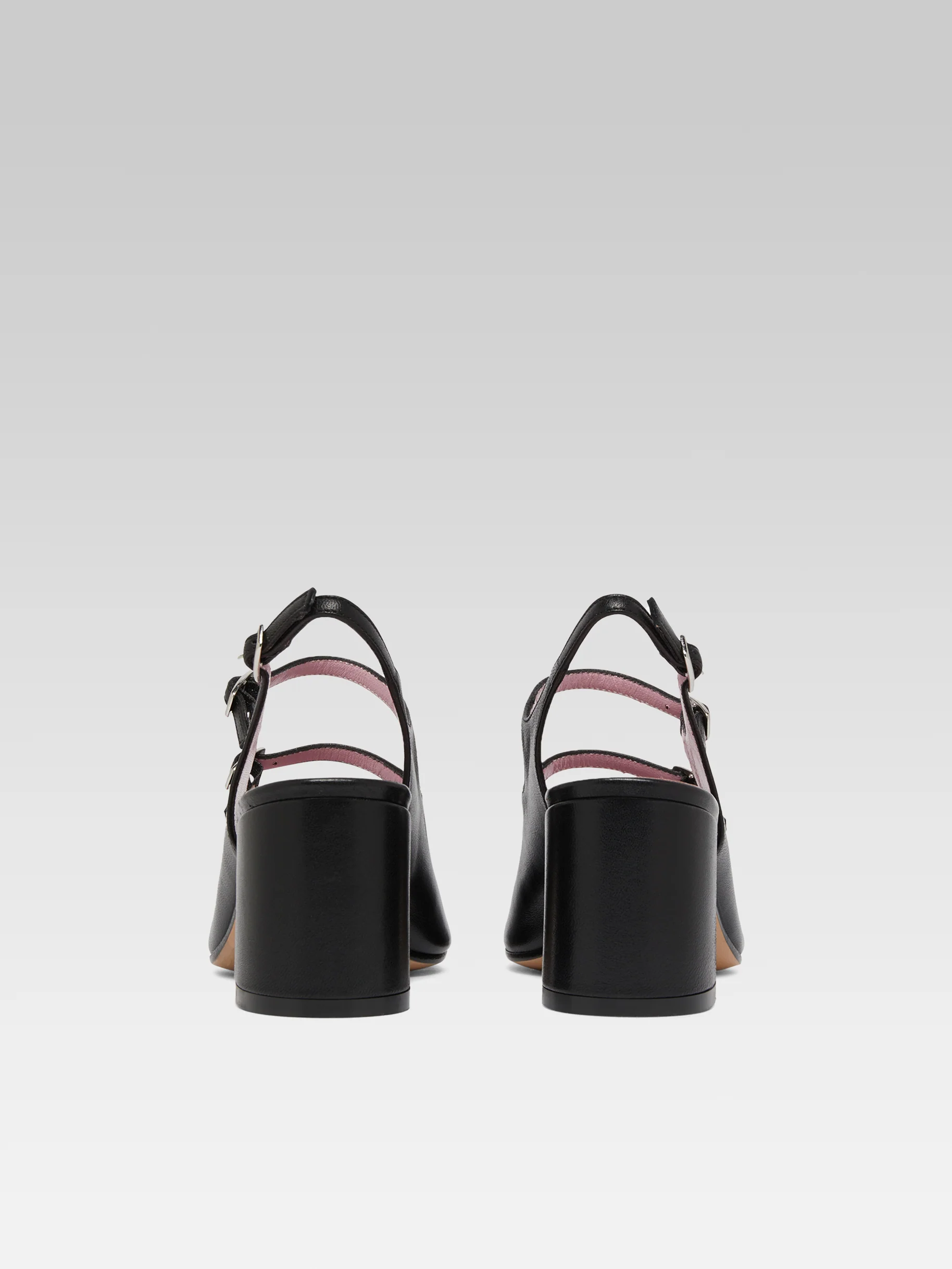 Banana - Babies slingback cuir noir - Image 6