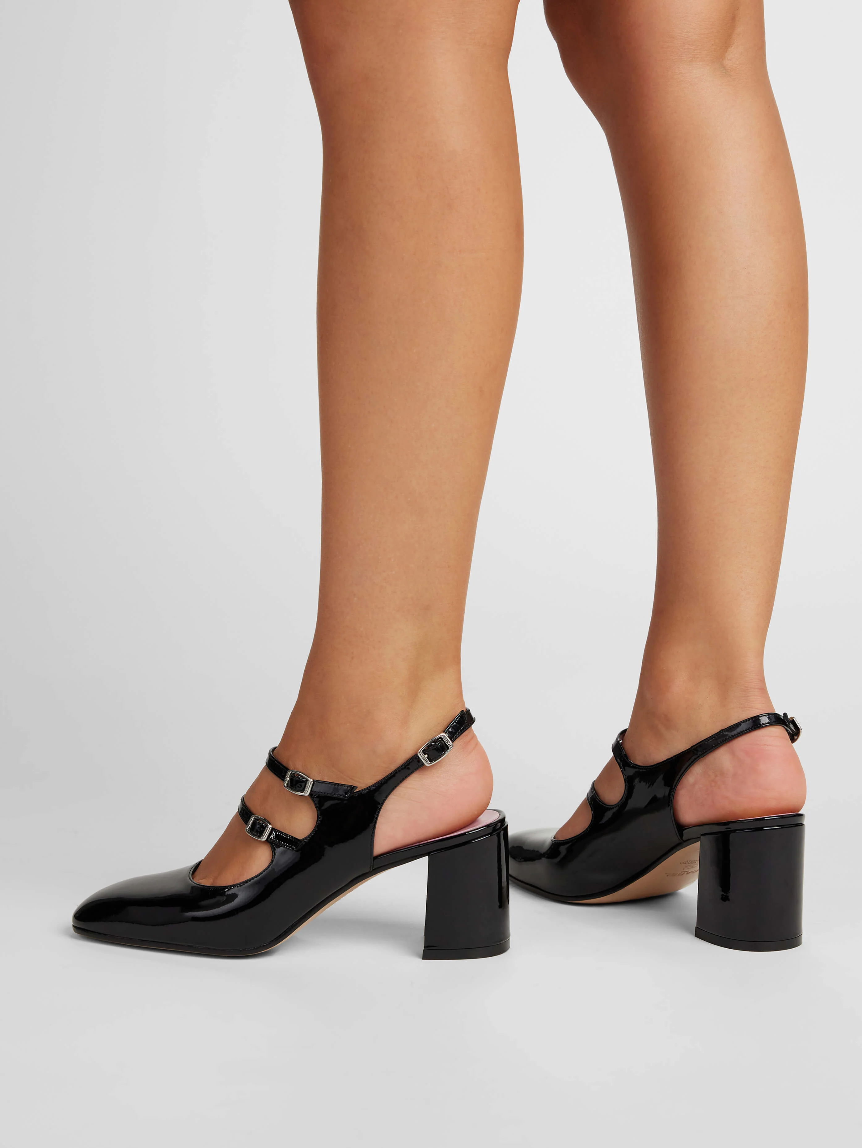 Banana - Babies slingback cuir verni noir - Image 6