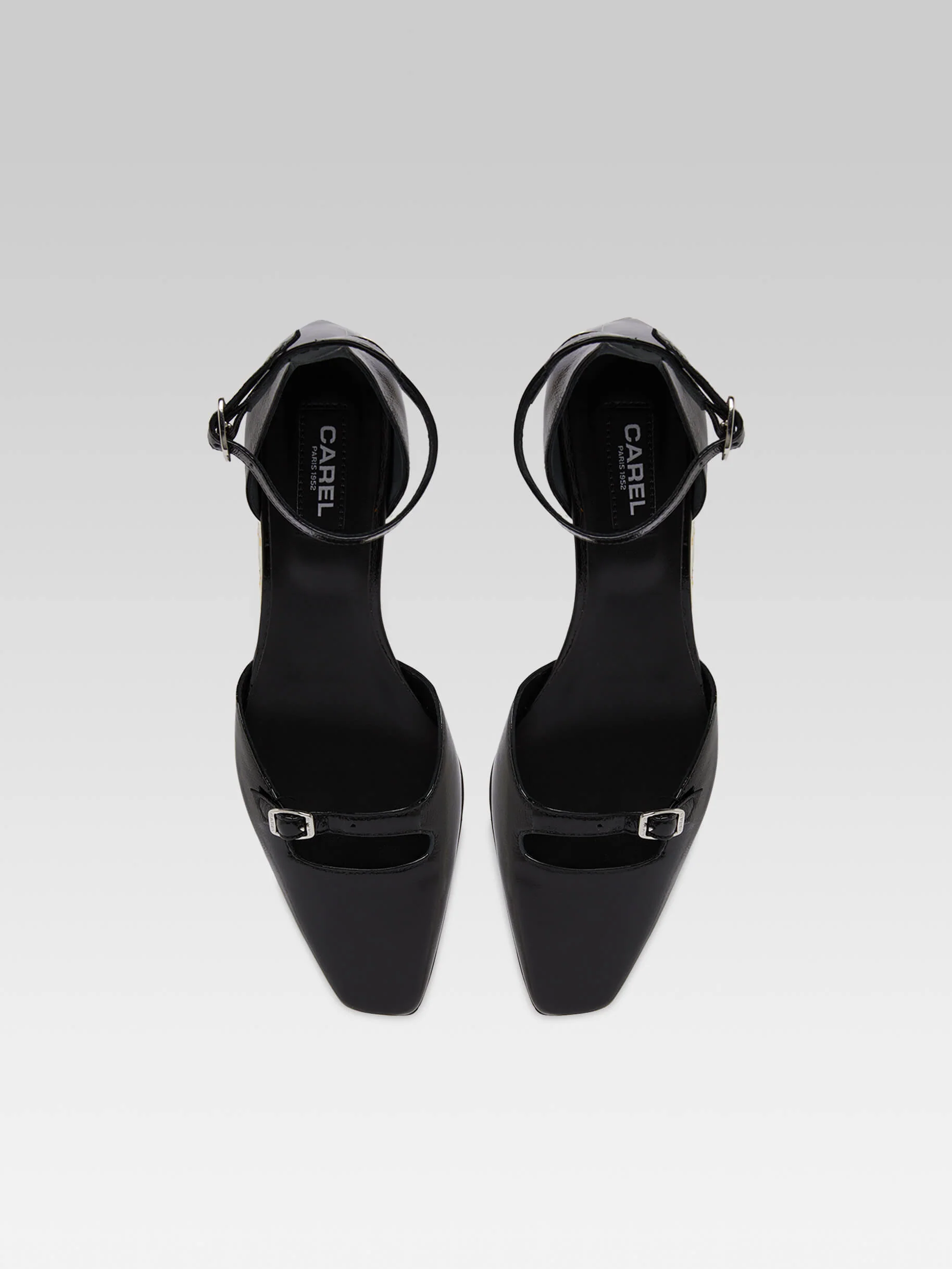 Emma - Ballerines cuir naplack noir - Image 3