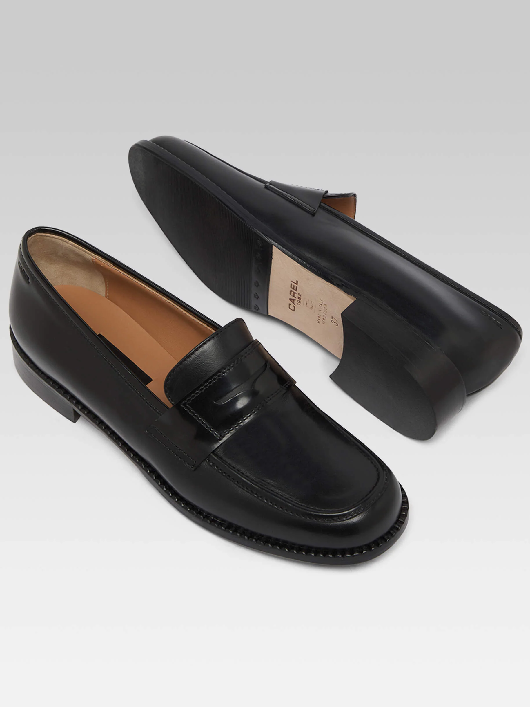 Penny - Mocassins cuir noir - Image 5