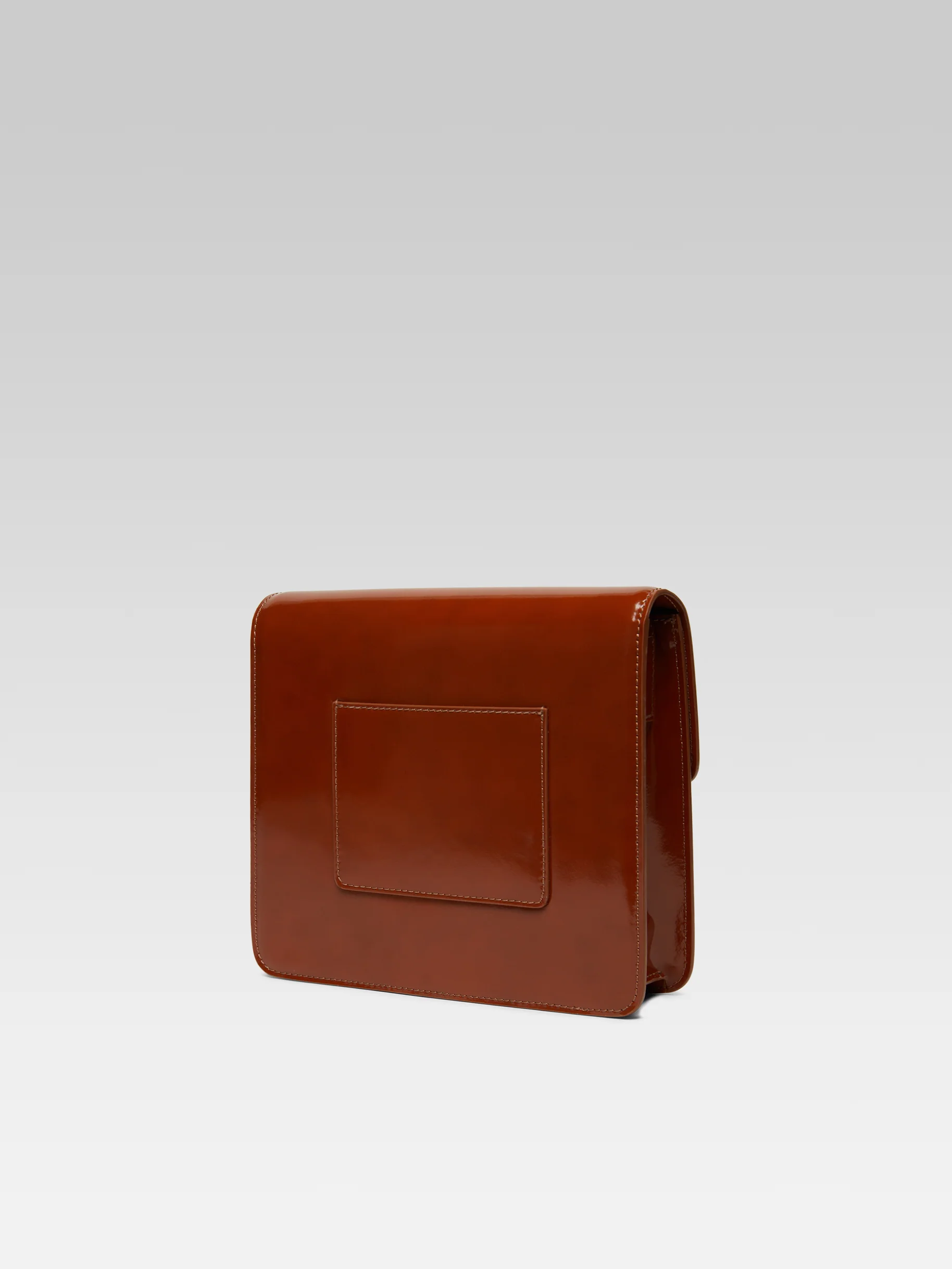 Sorbonne - Sac cuir glacé cognac - Image 4